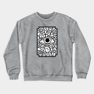 ornate eye Crewneck Sweatshirt